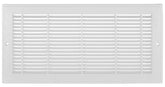Imperial RG3010 Sidewall Grille, 13-1/4 in L, 7-1/4 in W, Polystyrene, White